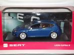 Seat Leon Cupra R bleue - Echelle 1/43, Hobby & Loisirs créatifs, Voiture, Enlèvement ou Envoi, Neuf