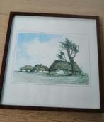Ets / litho Dirk Baksteen De oude boom, Antiek en Kunst, Kunst | Etsen en Gravures, Ophalen of Verzenden