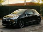 Citroën Ds3 1.6 vti So Chic, Auto's, Lederen bekleding, Alcantara, Zwart, Bedrijf