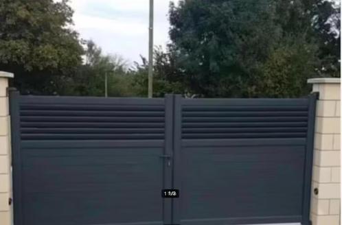 draaipoort aluminium VITO, Tuin en Terras, Tuinpoorten, Draaipoort, Aluminium, Ophalen
