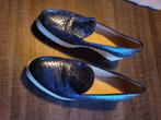Schoen voor dames, Schoenen met lage hakken, Blauw, Ophalen of Verzenden, Zo goed als nieuw