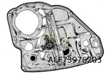 Fiat Stilo (11/01- 9/08) raammechaniek op deurpaneel Links a disponible aux enchères