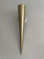 2 gouden wandlampen, Ophalen, Zo goed als nieuw