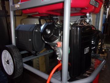 groupe électrogène gaz/essence 6.5kw/ 8kva 220v mono 26A beschikbaar voor biedingen