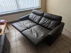 Château d'Ax dubbele leren zetel + 1pers. Relax (Elektrisch), Huis en Inrichting, Ophalen, Zo goed als nieuw, Leer