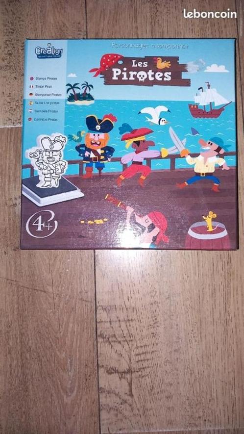 jeu de 10 tampons thème pirates, Hobby en Vrije tijd, Gezelschapsspellen | Bordspellen, Gebruikt, Ophalen