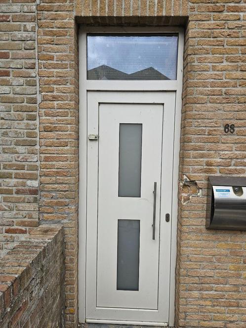 Gratis voordeur en raam, Doe-het-zelf en Bouw, Deuren en Vliegenramen, Gebruikt, Buitendeur, 215 cm of meer, 80 tot 100 cm, Glas