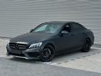Mercedes C180D AMG line 2016 1.6 Diesel Not power, Auto's, Mercedes-Benz, Automaat, Achterwielaandrijving, Zwart, Leder