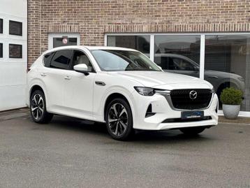 Mazda CX-60 2.5 e-Skyactiv PHEV AWD Takumi / Open dak, Autos, Cuir, Achat, 2500 kg, 5 portes