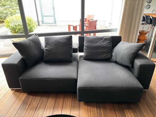 B&B Italia 'Andy' designzetel, grijze wollen stof., Huis en Inrichting, Zetels | Zetels en Chaises Longues, Gebruikt, Tweepersoons