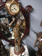 Antiek klok stel 85cm hoog, Ophalen