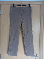 Bruin zwarte broek Mango maat 40, Kleding | Dames, Broeken en Pantalons, Lang, Maat 38/40 (M), Ophalen of Verzenden, Bruin