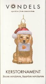 Vondels kerstornament Golden retriever met brief, Enlèvement ou Envoi, Neuf