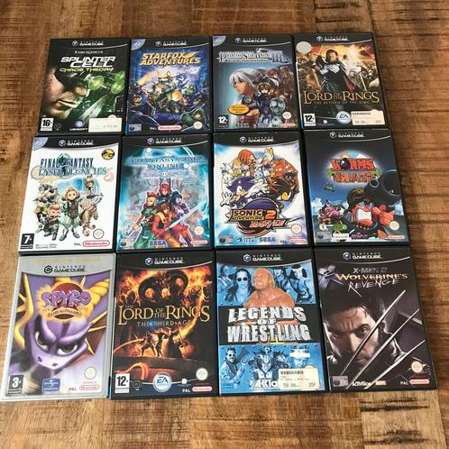 Groot aantal nintendo gamecube spellen. spyro, starfox, lotr, Games en Spelcomputers, Games | Nintendo GameCube, Zo goed als nieuw