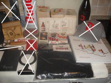 Duvel items, allerlei, zie alle foto 's beschikbaar voor biedingen