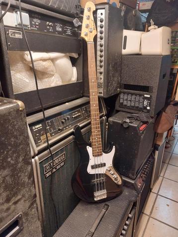 Jazz Bass copy Richwood, Muziek en Instrumenten, Ophalen of Verzenden, Zo goed als nieuw