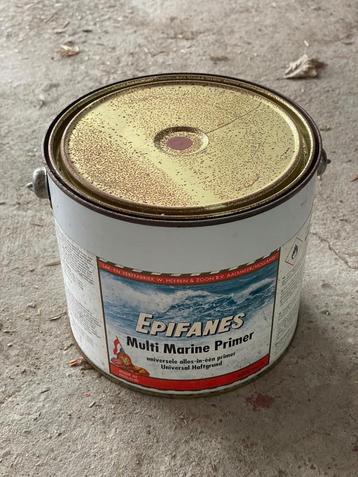 2x Epifanes Multi Marine Primer (roodbruin) - 2 liter beschikbaar voor biedingen