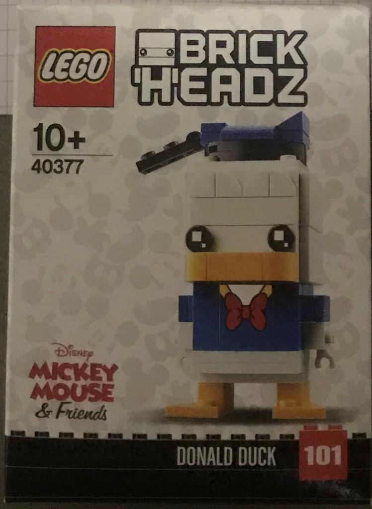 LEGO 40377 Brickheadz Donald Duck, Ophalen of Verzenden, Nieuw, Complete set, Lego