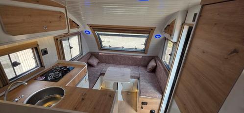 Caravane légère (750 kg) – pas besoin de permis supplémentai, Caravans en Kamperen, Caravans, Bedrijf, Koelkast, Ophalen