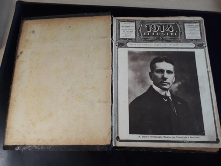 31 Ingebonden nummers 1914 Illustré, Boeken, Oorlog en Militair, Gelezen, Algemeen, Ophalen of Verzenden