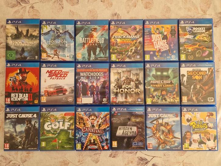 Verschillende Ps4 games te koop., Games en Spelcomputers, Games | Sony PlayStation 4, Zo goed als nieuw, Ophalen