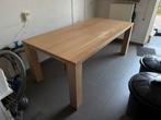 Massieve eiken eettafel - 200 x 100 cm, Huis en Inrichting, Tafels | Eettafels, Ophalen, Zo goed als nieuw, Eikenhout