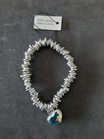 Stalen armband 'Hart' - NIEUW! (referentie 217), Ophalen of Verzenden, Nieuw, Zilver, Staal