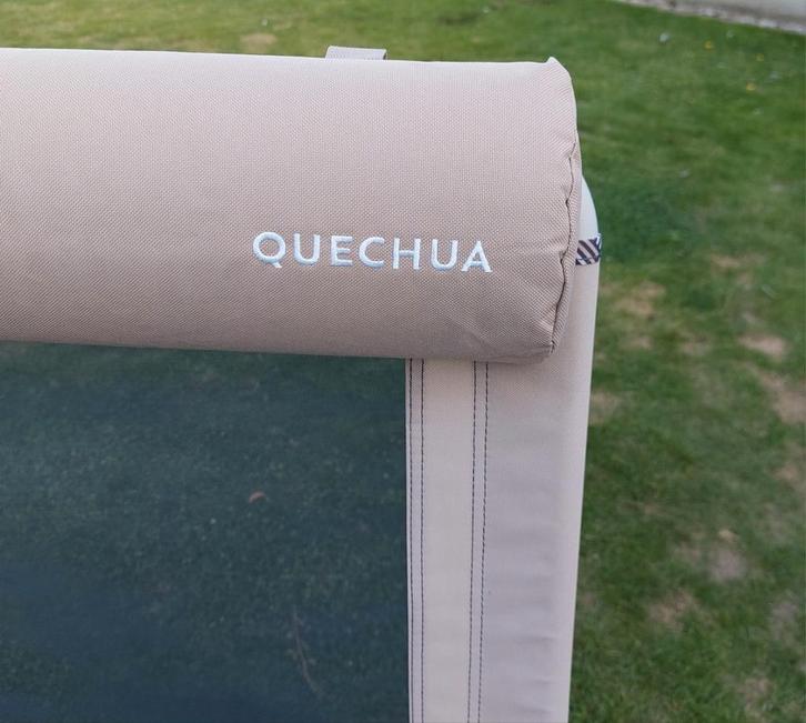 kampeerstoel Quechua (2 stuks voorradig), Caravans en Kamperen, Kampeermeubelen, Zo goed als nieuw, Ophalen
