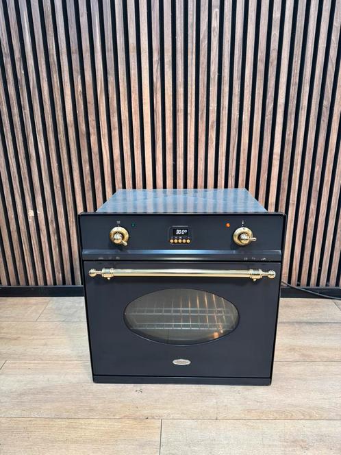 Unieke Antraciet Boretti inbouw oven 300c (Gratis bezorgen), Elektronische apparatuur, Ovens, Zo goed als nieuw, Inbouw, Oven met grill