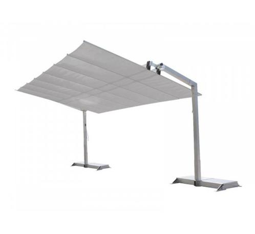 parasol Borek Flexy 300x488 zijdelings openend, Tuin en Terras, Parasols, Zo goed als nieuw, Zweefparasol, Meer dan 4 meter, Ophalen