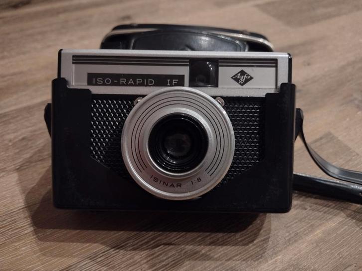 Agfa ISO RAPID IF fototoestel, Audio, Tv en Foto, Fotocamera's Analoog, Zo goed als nieuw, Compact, Overige Merken, Ophalen of Verzenden
