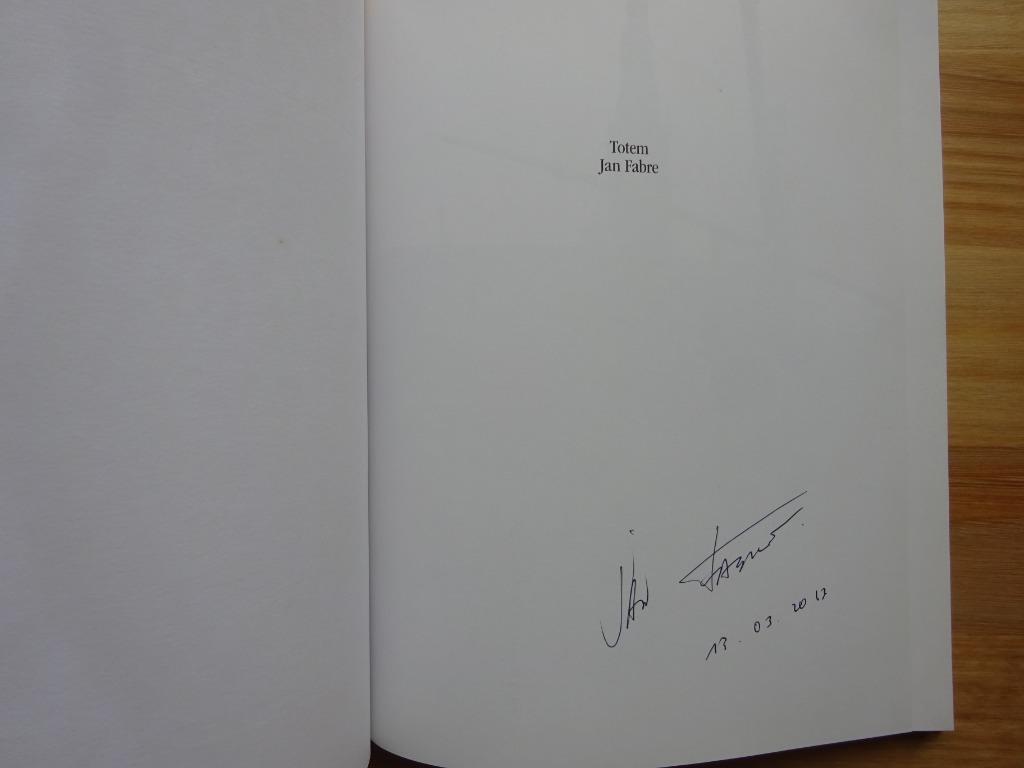 Jan Fabre, 2005, Totem, Leuven, Nieuw, Ophalen of Verzenden, Vic Goedseels, Grafische vormgeving