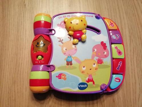 LIVRE PARLANT MUSICAL DO RÉ MI - ROSE, Enfants & Bébés, Jouets | Vtech, Comme neuf, Enlèvement