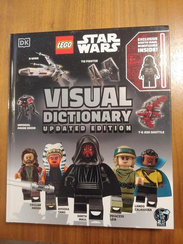 LEGO Star Wars Visual Dictionary 2024 + 25y Darth Maul mini