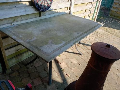 Arduinen tuintafel +6 stoelen, Tuin en Terras, Tuintafels, Ophalen