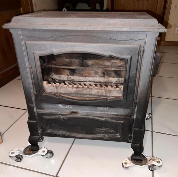 Allesbrander Efel Toledo hout en kolen kachel, Huis en Inrichting, Kachels, Gebruikt, Vrijstaand, Allesbrander, Hout, Ophalen