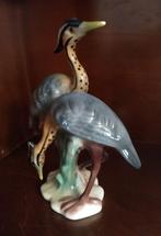 Rare Cortendorf W.Dutsland porcelain beeldij Grijze reigers, Antiek en Kunst, Ophalen of Verzenden