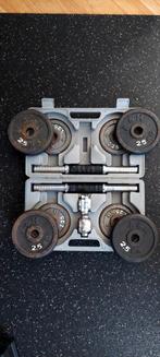 halterset 20kg, Sport en Fitness, Ophalen, Gebruikt, Halterset