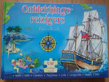 Legpuzzelboek Ontdekkingsreizigers 5 puzzels beschikbaar voor biedingen