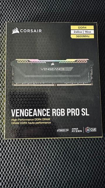 Vengeance pro RGB DDR4-3600 16GB beschikbaar voor biedingen