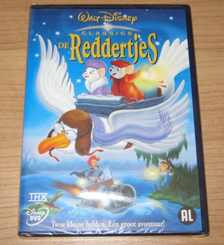 Walt Disney Classics - De reddertjes (nieuw), Cd's en Dvd's, Dvd's | Tekenfilms en Animatie, Nieuw in verpakking, Amerikaans, Tekenfilm