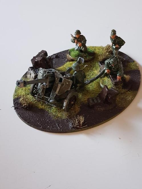 warlord bolt action: german medium artillery LEFH 18, 10.5cm, Hobby en Vrije tijd, Wargaming, Zo goed als nieuw, Ophalen of Verzenden