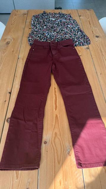 Chemisette légère à motif floral de la marque Naf Naf, xs beschikbaar voor biedingen