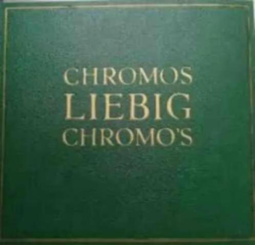Map 1 met Liebig Chromos met 50 reeksen van 6 chromo's, Boeken, Prentenboeken en Plaatjesalbums, Gelezen, Ophalen of Verzenden