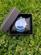 Montre ️ Quartz bleu pour hommes, Bijoux, Sacs & Beauté, Montres | Hommes, Enlèvement ou Envoi, Neuf