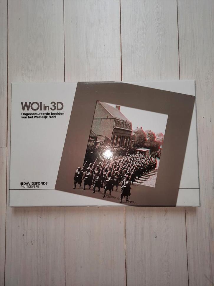 WO 1 in 3D Ongesensureerde beelden van het Westelijk front., Boeken, Catalogussen en Folders, Zo goed als nieuw, Ophalen