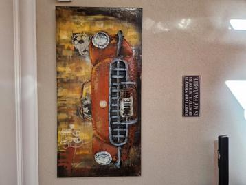 Metale wall art/ schilderij/ deco beschikbaar voor biedingen