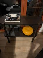 Listerby sidetable donkerbruin beukenfineer, Ophalen, Zo goed als nieuw