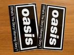 2 promo stickers OASIS - What's The Story Morning Glory 1995, Ophalen of Verzenden