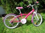 Vélo B-Twin rose à 5 vitesses pour enfants, Enlèvement, Utilisé, 18 pouces, Vitesses